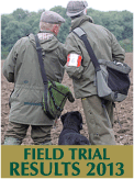 FIELD TRIAL RESULTS 2013